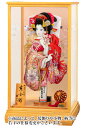 羽子板 平安豊久 ケース飾り 幹山作 京小町 押絵羽子板 15号 総檜造り 【2025年度新作】 h071-mo-102251 HJ-001
