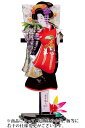 羽子板 平安豊久 単品 摩耶作 藤娘 緋扇流古今押絵 15号 受け台付 【2025年度新作】 h071-mo-102266 HJ-017