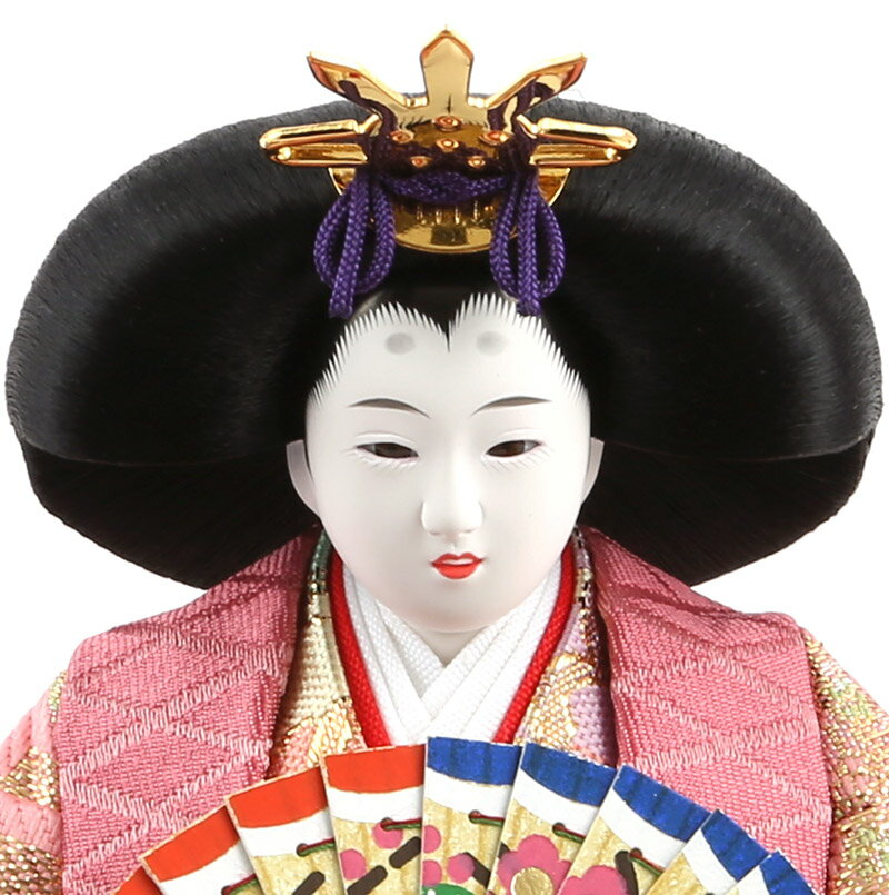 藤翁作 舞姫 小三五五人 金襴仕立 アクリルケース オルゴール付