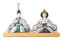 リヤドロ 雛人形 Lladro コンパクト ひな人形 雛 親王飾り Turquoise&Pink 本体のみ 台座付 【2025年度新作】【国内正規流通品】 h0...