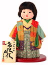 毎日スピード出荷+特別クーポン 雛人形 ひな人形 雛 木目込人形飾り 市松人形 童人形 人形単品 公司作 8号  mi-kj-810419 ひな祭り