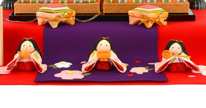 京雛 桃の節句 花小町雛