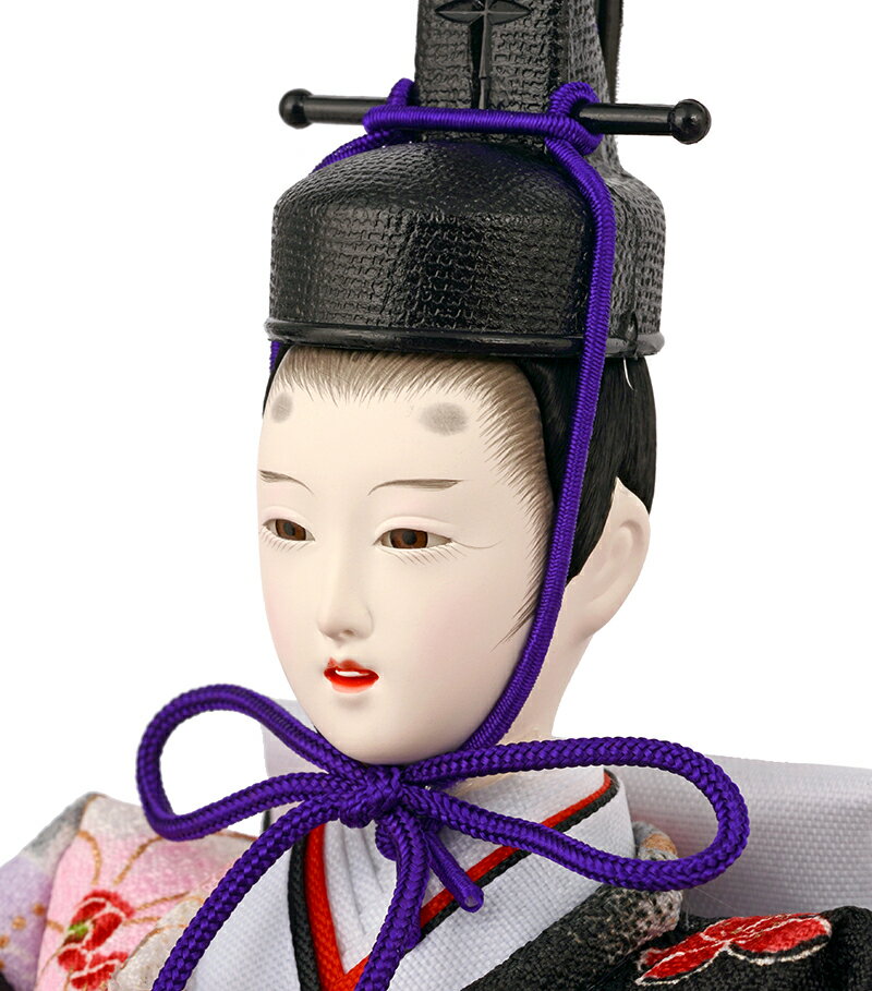 六角アクリルケース 芥子五人 オルゴール付