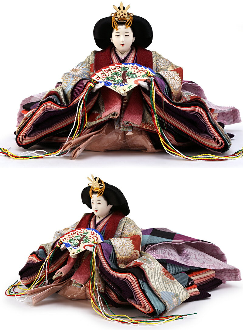 雛匠 月志作 創作古代様揃雛 まごころ