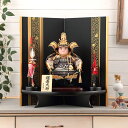 五月人形 子供大将飾り 武者人形 平飾り 清雲斉作 正絹 h245-fz-62-341-w【2025年度新作子供大将】 こどもの日