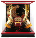 五月人形 真田幸村 コンパクト 着用 兜ケース飾り 兜飾り 藤翁作 着用真田S型 アクリルケース 【2025年度新作】 h075-fn-205-704