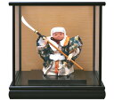 五月人形 幸一光 コンパクト 松崎人形 武者人形 ケース飾り 五号 弁慶 能弁慶 黒塗カブセケース 【2025年度新作】 h075-koi-5150