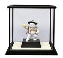 五月人形 幸一光 コンパクト 松崎人形 桃太郎 武者人形 ケース飾り 四寸御所 黒塗カブセケース 【2025年度新作】 h075-koi-5501