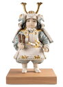 リヤドロ 五月人形 Lladro 子供大将飾り 武者人形 若武者 白糸威鎧 台座付 【2025年度新作】【国内正規流通品】 h075-01013054