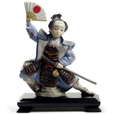 リヤドロ 五月人形 桃太郎 子供大将飾り 浮世人形 Lladro 磁器人形 桃太郎 台座付 限定3500体 【2018年度新作】 h285-01008641