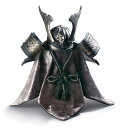 リヤドロ 五月人形 Lladro 兜平飾り 兜飾り 兜 Black 袱紗・台座付 【2025年度新作】【国内正規流通品】 h075-01013046