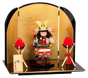 五月人形 コンパクト 豊久 子供大将飾り 武者人形 平飾り 木目込人形飾り 柿沼東光作 剛 【2025年度新作】 h075-mo-503373 GG-060