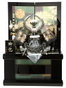 【5%OFF クーポン 配布中】五月人形 収納 徳川家康 着用 兜飾り 松 兜収納飾り h285-ss-44na-5-c 【sr10tms】 人形屋ホンポ こどもの日 早割