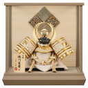 五月人形 徳川家康公 兜ケース飾り 兜飾り 平安一甲作 8号 寄木細工 【2025年度新作】 h075-moys-614