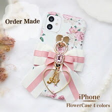 バレリーナ ハートフープ フラワーケース iphoneケース オーダーメイド iphone12 Pro ProMax X Xs XR iphone11 iphone8 Plus iphoneSE2 ケース 韓国 シンプル おしゃれ かわいい 人気 リング スマホケース リボン ソフト 耐衝撃【送料無料】