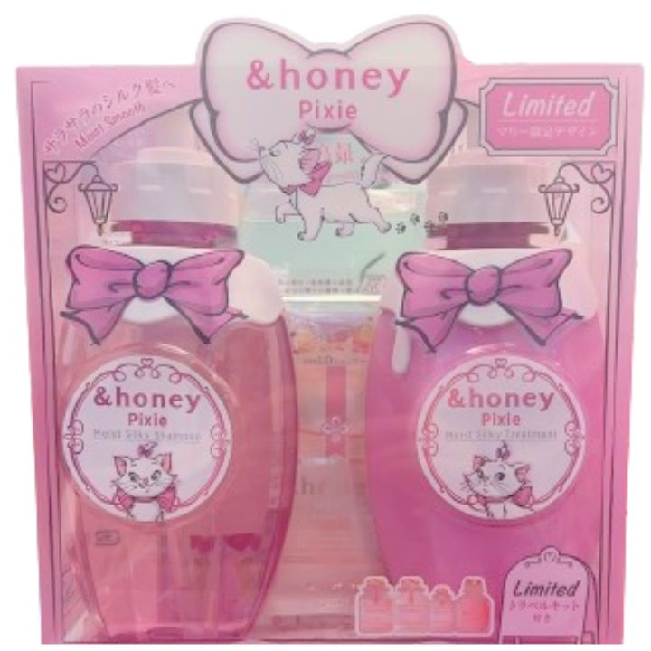 BOX【マリー・限定ペアセット】&honey アンドハニー ピクシー モイストシルキー シャンプー&ヘアトリートメント限定ペアセット マリーのサムネイル