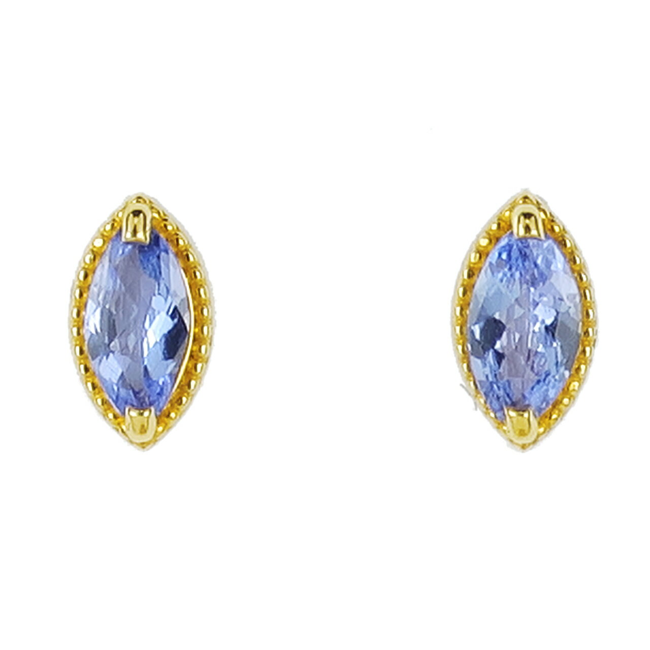 K18イエローゴールドタンザナイト...