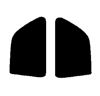 リヤーサイドガラスのみ　コルサ 3ドア EL40・EL41・EL43・EL45・NL40・NL41・NL43・NL45　カット済みカーフィルム　ハードコート　紫外線対策　日よけ　ハイパーブラック　ウルトラブラック　スーパーブラック　ダークスモーク 1% 3% 5% 13% 26%