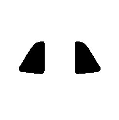 2層構造フィルム　リヤーサイドガラスのみ　ニッサン　フェアレディZ Z34　カット済みカーフィルム　ハ..