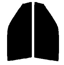 2層構造フィルム　運転席、助手席　ホンダ　インテグラ 3ドア　DA5・DA6　カット済みカーフィルム　ハードコート　38ミクロン　UVカット　紫外線対策　日よけ　カットフィルム　スーパーブラック　ダークスモーク