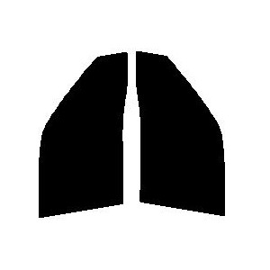 運転席、助手席　エスクード　TD02W・TD32W・TD52W・TD62W・TL52W　5ドア　カット済みカーフィルム　ハードコート　紫外線対策　日よけ　ハイパーブラック　ウルトラブラック　スーパーブラック　ダークスモーク 1% 3% 5% 13% 26%