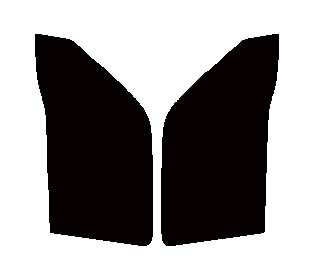 簡単ハードコート　運転席、助手席　エブリィ　（エブリー）　DE51V・DF51V　カット済みカーフィルム