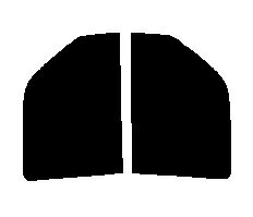 スパッタシルバー　運転席、助手席 バモス HM1・HM2　カット済みカーフィルム　ハードコート　UVカット　IR効果　遮熱効果　紫外線99カット　70　68％　50　50％　35　38％　15　14％　送料無料