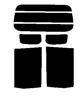 スパッタゴールド　リヤーセット　ミツビシ　ekワゴン H82Wカット済みカーフィルム　ハードコート　UVカット　IR効果　遮熱効果　紫外線99カット　82%　80 75 73% 60 60%　送料無料