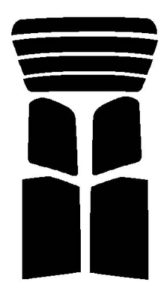 スパッタゴールド　リヤーセット　ミツビシ　シャリオグランディス N84W・N86W・N94W・N96Wカット済みカーフィルム　ハードコート　UVカット　IR効果　遮熱効果　紫外線99カット　82%　80 75 73% 60 60%　送料無料