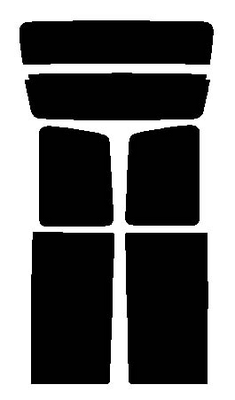 スパッタゴールド　リヤーセット　ミツビシ　ミニキャブバン U41V・U42V・U43V・U44Vカット済みカーフィルム　ハードコート　UVカット　IR効果　遮熱効果　紫外線99カット　82%　80 75 73% 60 60%　送料無料