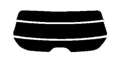 リヤーガラスのみスバル フォレスター SJ5 SJG カット済みカーフィルム ハードコート 紫外線対策 日よけ ハイパーブラック ウルトラブラック スーパーブラック ダークスモーク 1 3 5 13 26
