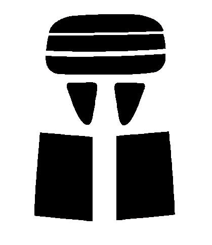 リヤーセット　ラクティス　SCP100・NCP100・NCP105カット済みカーフィルム　ハードコート　UVカット　紫外線99カット