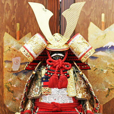 五月人形 鎧飾り おしゃれ 【 竹虎々 大鎧 】人気 5月人形 兜鎧飾り 豪華 立派 国産木材 - Image 3