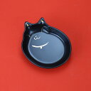 \ LINE登録で300円クーポン /【 瀬戸焼 】猫陶器 猫用食器【 三ツ足 小皿 白 / 猫の耳 深皿 黒 / 猫の耳 白 / 猫の耳 黒 】 【 貝沼産業...