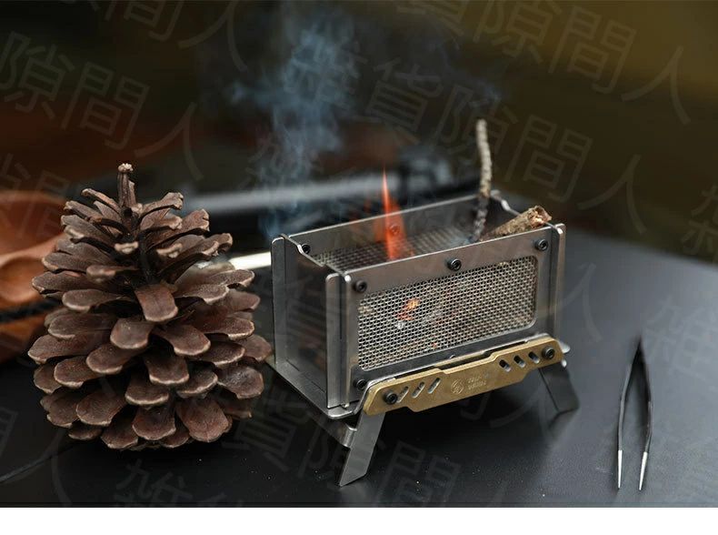 焚火台 ステンレス製 グリル ファイアグリル 小型 軽量 アウトドア bbq ミニ焚き火台 ソロ 折りたたみ式 コンパクト