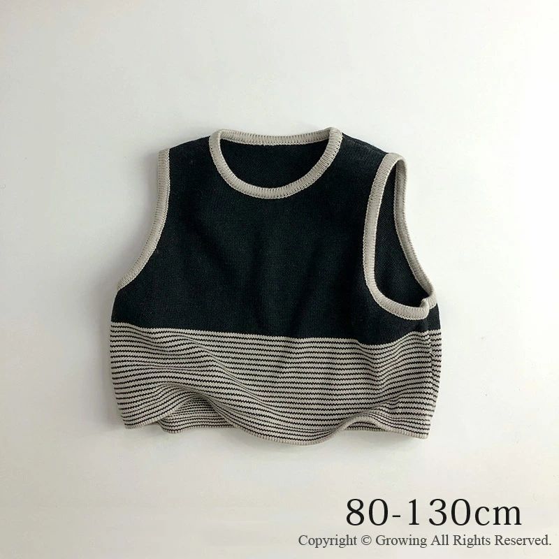 トップス セーターベスト ケーブルニット キッズ ベビー 赤ちゃん ユニセックス 女の子 男の子 子供服 ..