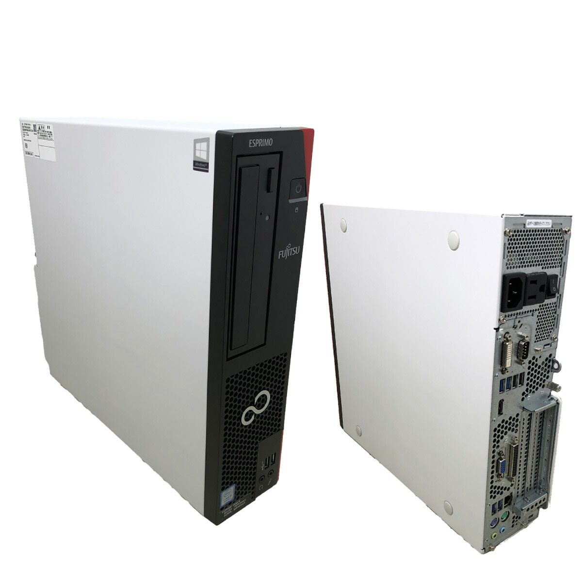 中古パソコン【1年保証】FUJITSU ESPRIMO D588/B/Core i5 9500 3.00GHz/メモリ4GB/SSD 256GB/【windows11 Home】【デスクトップパソコン】【今ならWPS Office付き】【送料無料】【MAR】【中古】