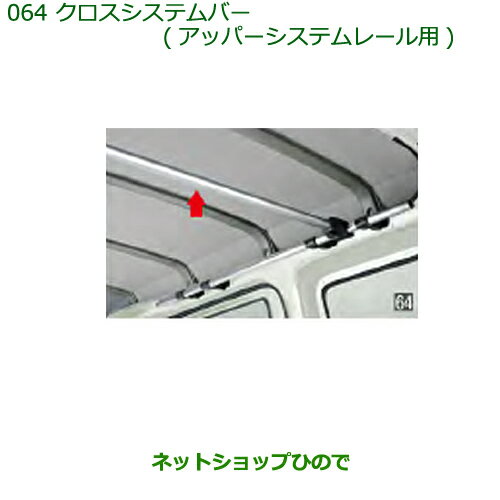 ◯純正部品ダイハツ アトレーワゴンクロスシステムバー(アッパーシステムレール用)純正品番 999-09340-M5-120※【S321G S331G S321V S331V】064