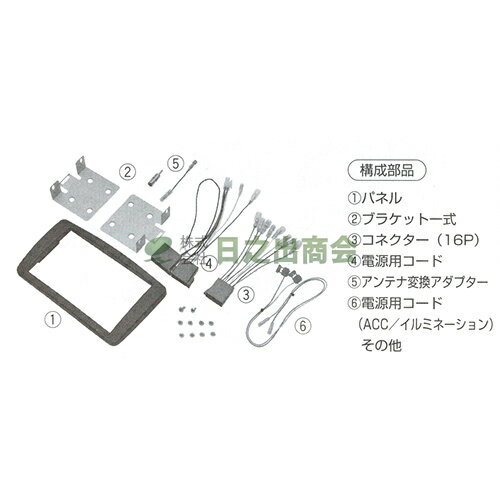 ◯カーAV取付キット　Cクラス(メルセデス・ベンツ)/GE-MB204G