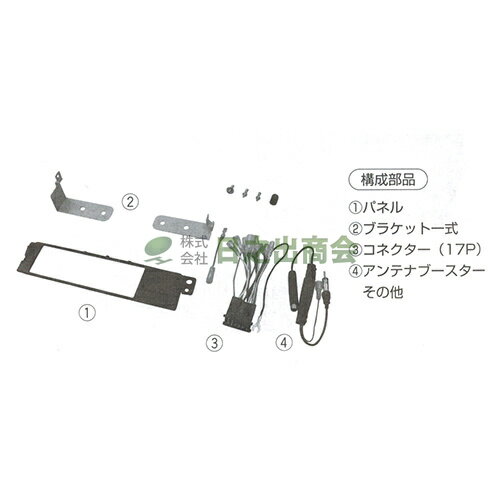 ◯カーAV取付キット　3シリーズ(BMW)(E36〜E46系)/GE-BM102