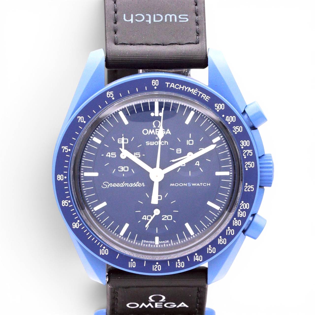 【中古】スウォッチ Moonswatch Mission To Neptune Moonswatch 箱 ケース 冊子 ギャラ(シリアル未記載)
