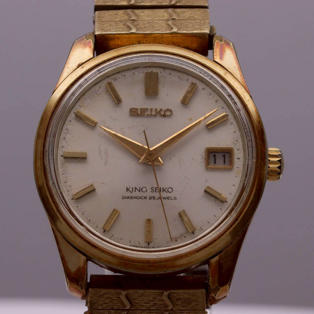 セイコー キングセイコー King Seiko 腕時計 メンズ 手巻き シルバー