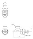 TOTO(トートー)分岐金具TCA158