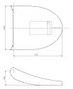 TOTO(トートー)便ふた組品(E/R兼用)#NW1/SC1/NG2/SR2TCM1494N