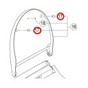 LIXIL(INAX)便フタゴム足【2個入】【定形外郵便送料無料】213-1026