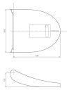TOTO(トートー)便ふた組品 (E/R兼用) #SC1/#NG2TCM1445-5N
