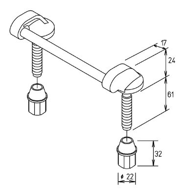 TOTO(トートー)便座取付具組品【定形外郵便送料無料】TCH14N #NW1/#SC1