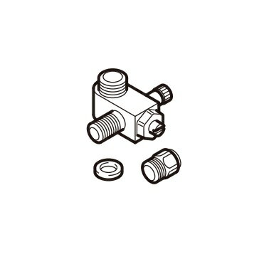 LIXIL(INAX)分岐金具(インテークチューブ用、止水部付)CF-005