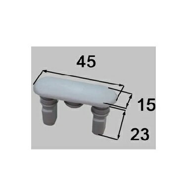 LIXIL(INAX)便座ゴム足【1個入】【定形外郵便送料無料】E37-5112