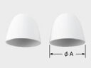 LIXIL(INAX)フランジボルト用キャップ【2個1セット】【定形外郵便送料無料】H-54